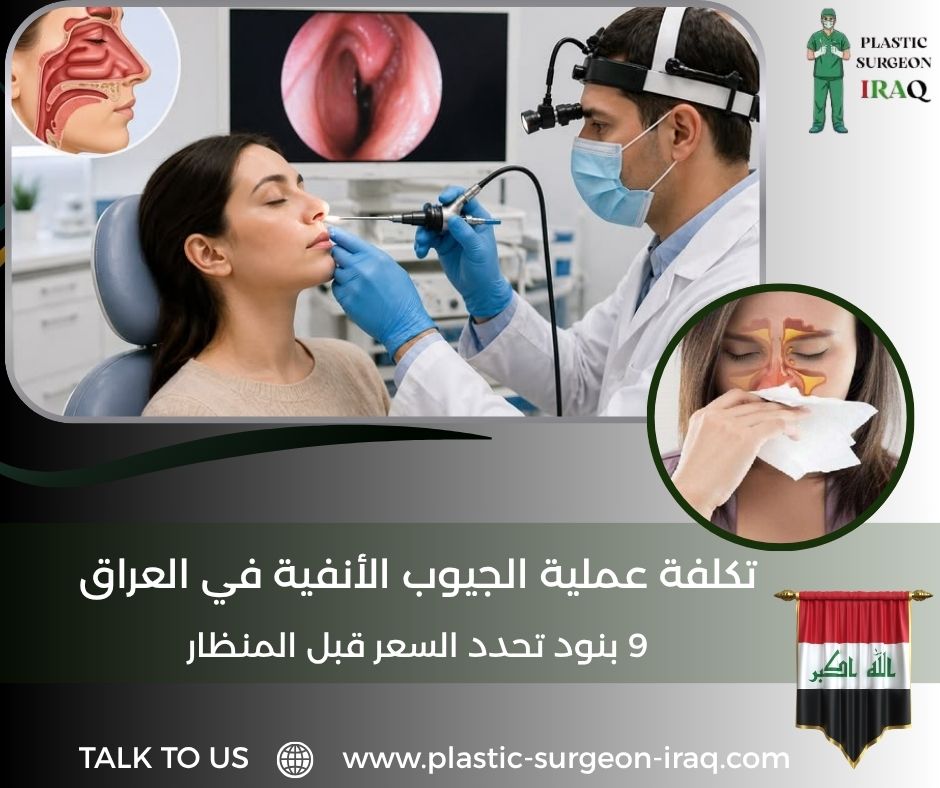 تكلفة عملية الجيوب الأنفية في العراق
